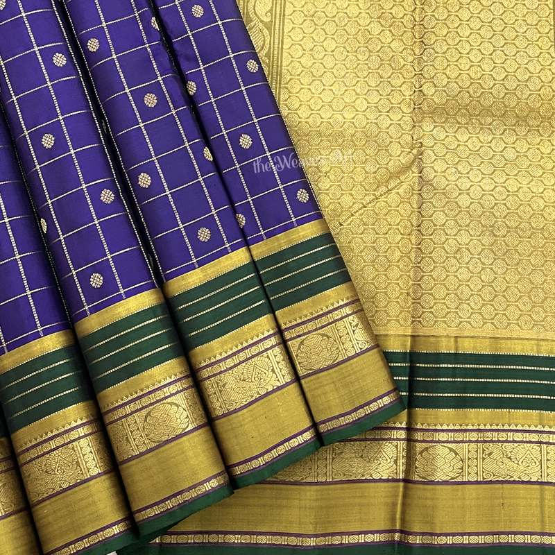 Checks Kanchi Pattu Sarees