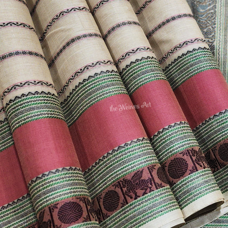 Checks and Stripes Kanchi Cotton Sarees