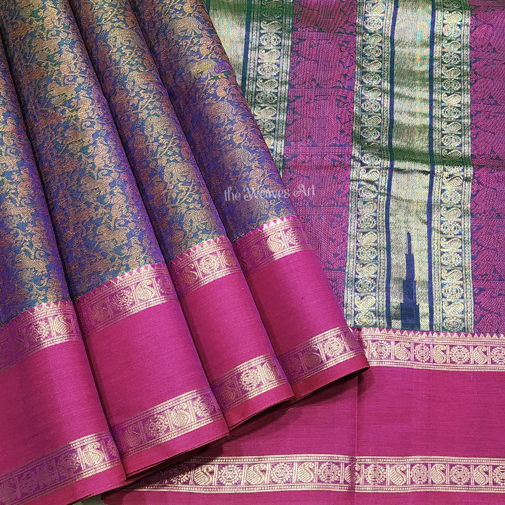 Dual Tone Vanasingaram Sarees