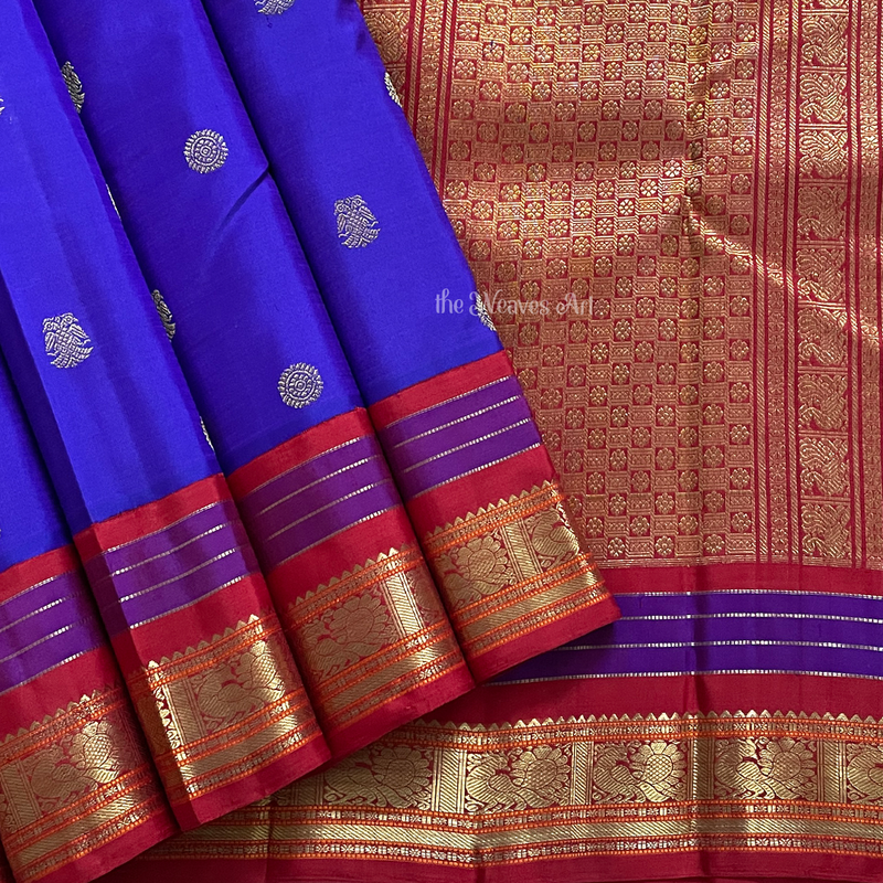 Ganda Berunda Kanchipuram Sarees