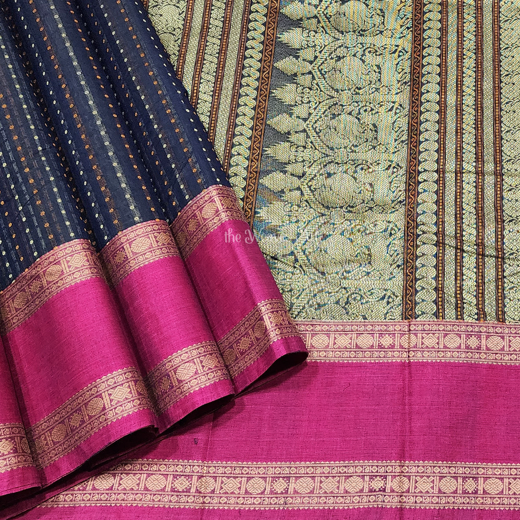 Ganga-Jamuna Kanchi Cotton Saree