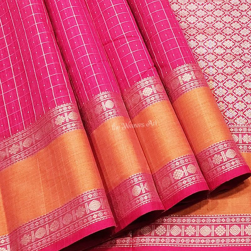 Handloom Kanchipuram Cotton Saree