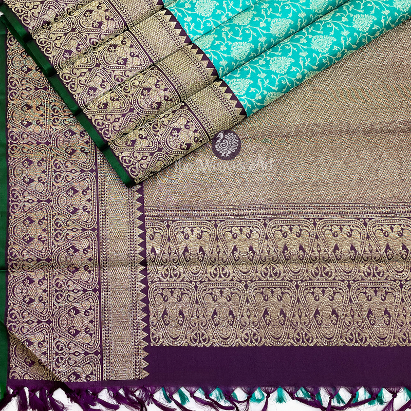 Iruthalai Pakshi Kanchipuram Pure Silk Saree