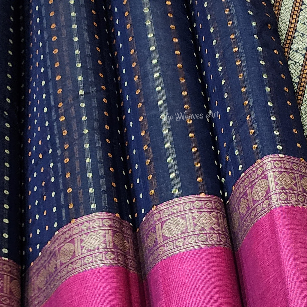 Kanchi Butta Cotton Saree