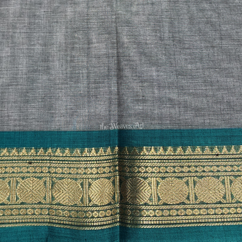 Kanchi Cotton Zari Saree with Blouse