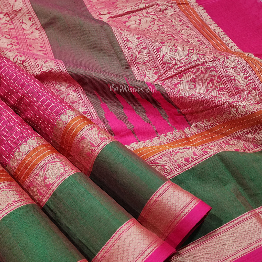 Kanchipuram Lakshadeepam Saree