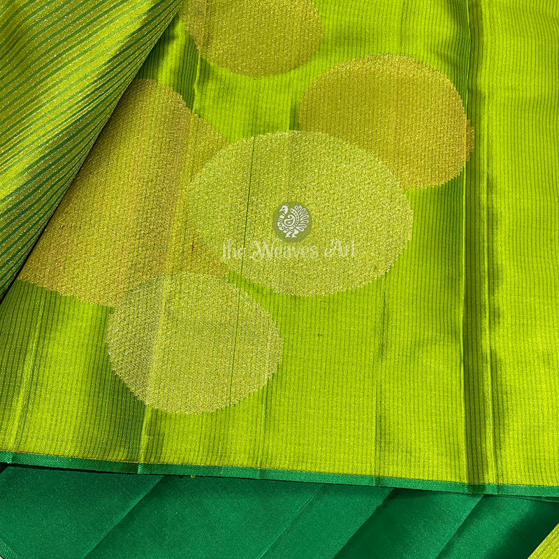 Kanchipuram Pure silk Saree - No Border