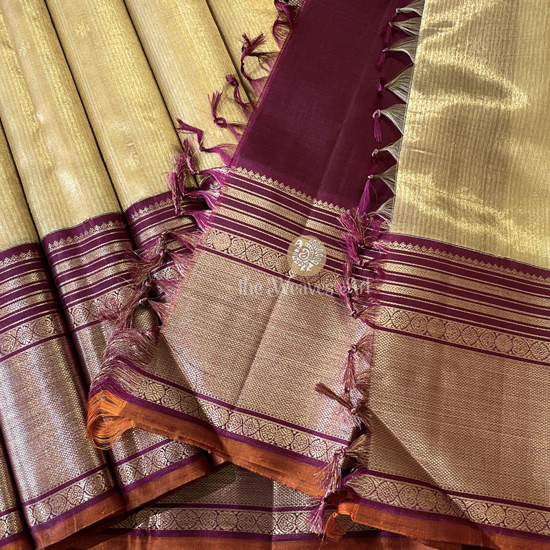 Kanchipuram Tissue Pattu Saree