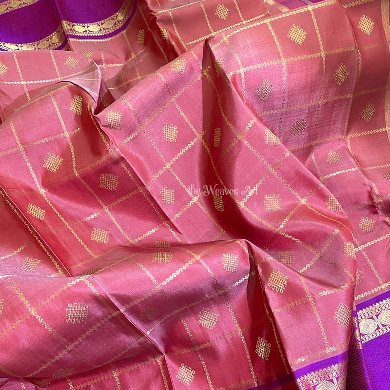 Kolam Kanjivaram Silk Sarees