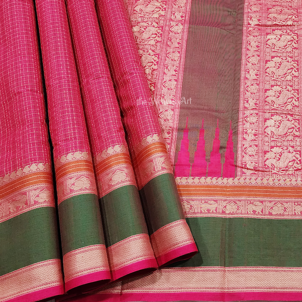 Lakshadeepam Kanchi Cotton Saree