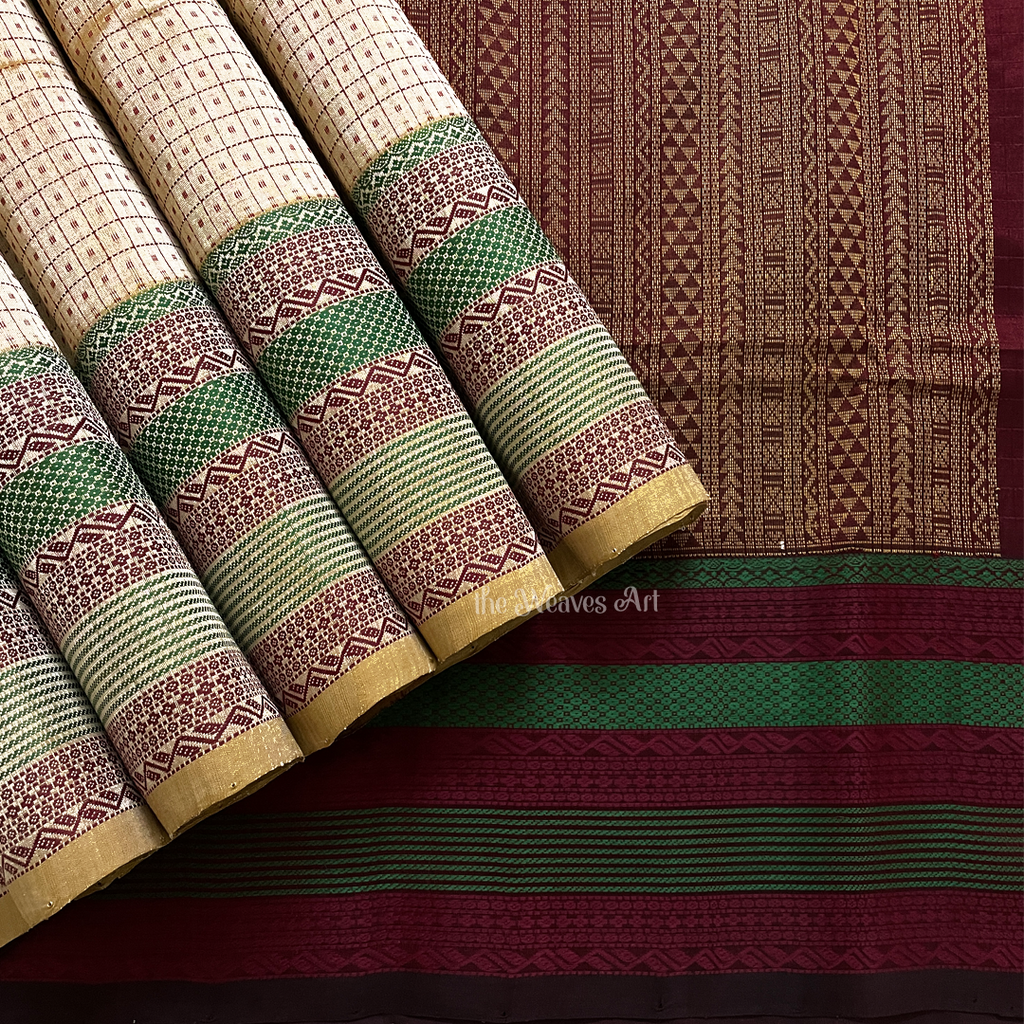 Light weight Kanchi Silk Cotton Sarees