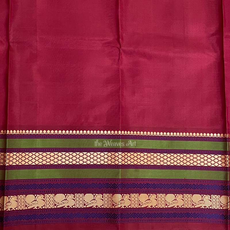 No Zari Kanchipuram Sarees