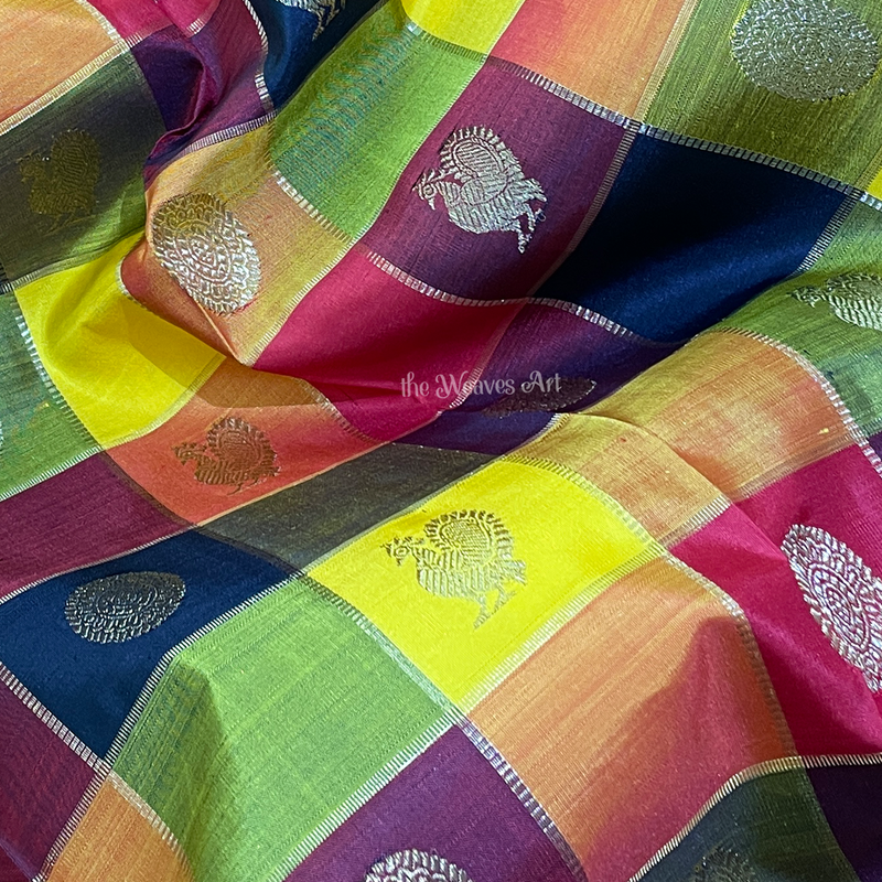 Palum Pazhamum Kanchipuram Pure Zari Sarees