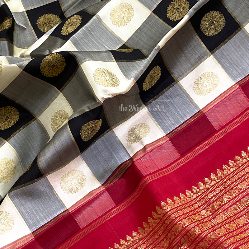 Palum Pazhamum Kanchipuram Silk Sarees