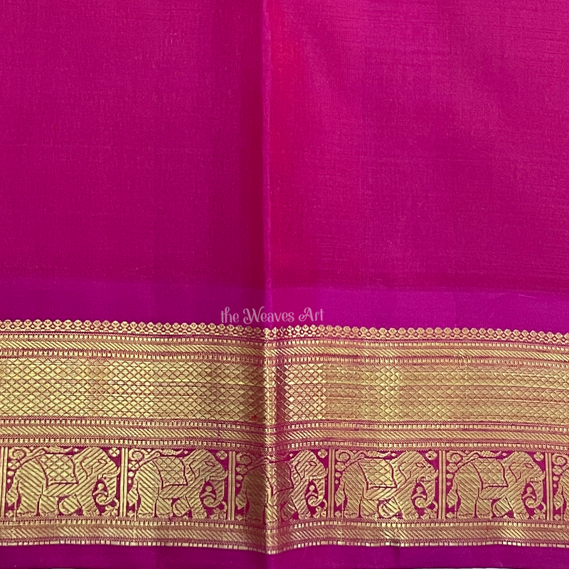 Pink Kanchi Pattu Sarees