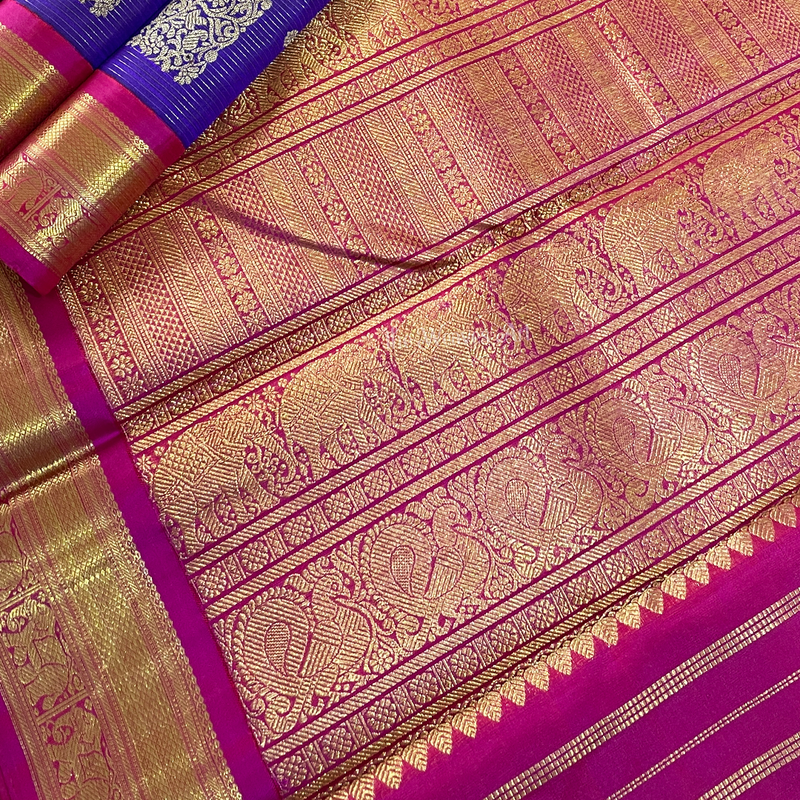 Pure Zari Certified Kanchipuram Sarees