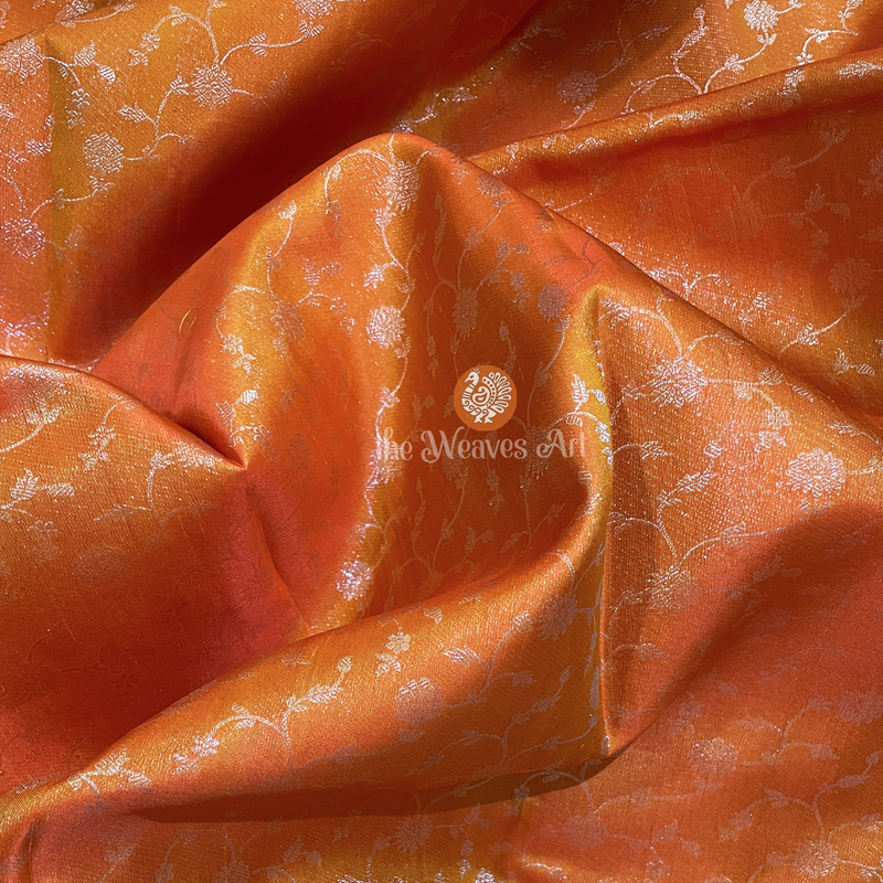 Silver Zari Kanjivaram Sarees