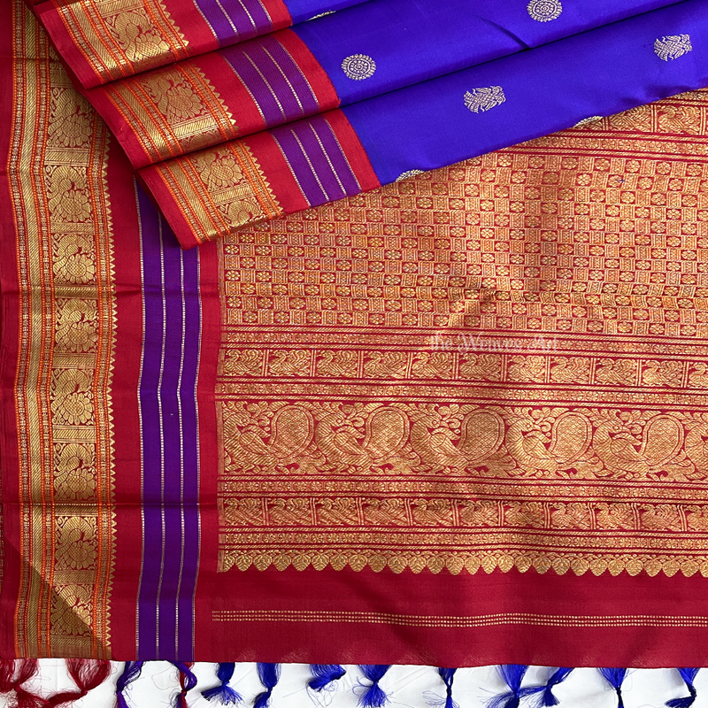 Small Border Kanchipuram Silk Sarees