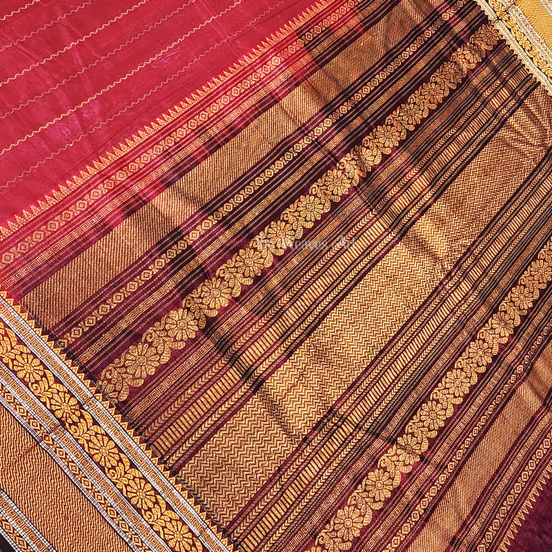 Thread Work Kanchipuram Sarees