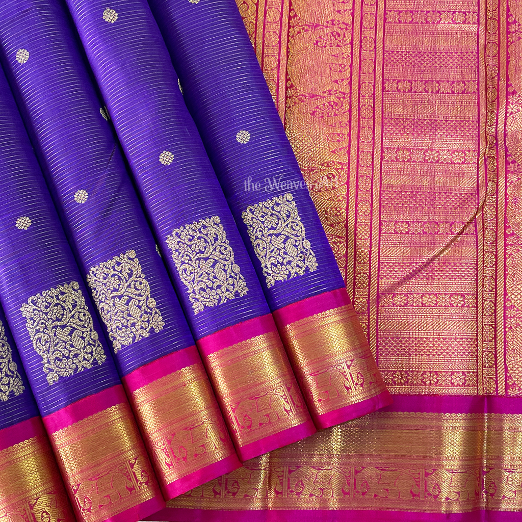 Vaira Oosi Kanjivaram Pure Silk Saree