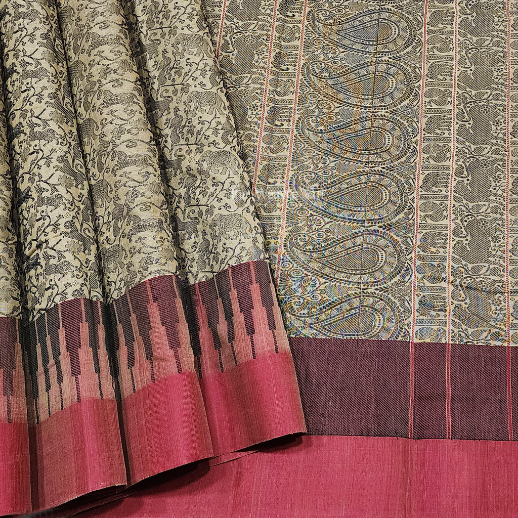 VanaSingaram Kanchi Cotton Saree