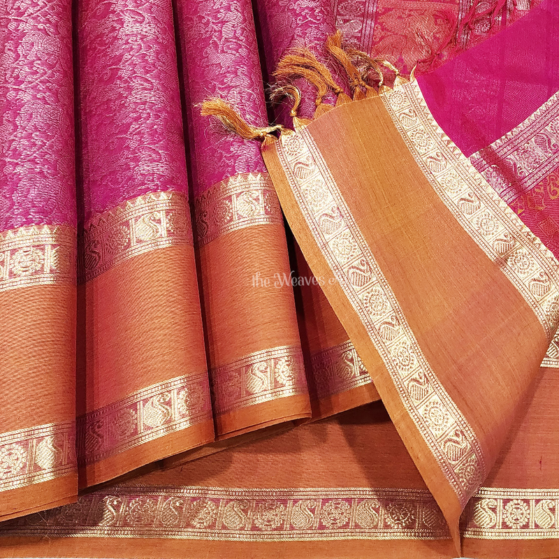 Vanasingaram Kanchi Silk Cotton Sarees