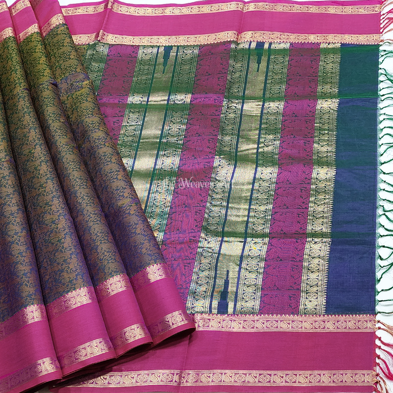 Vanasingaram Kanchipuram Silk Cotton