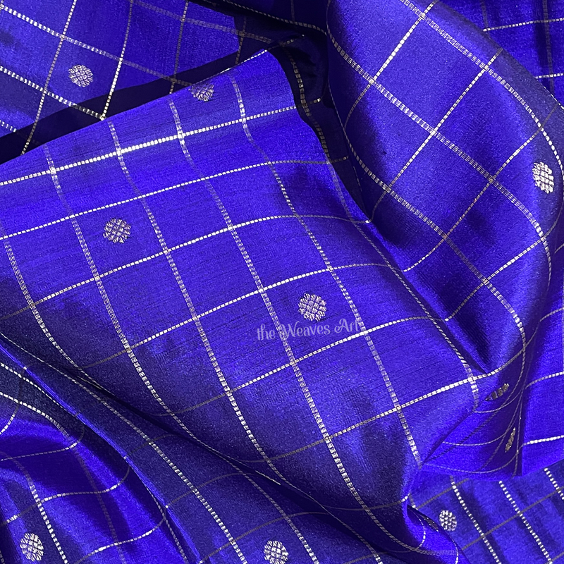 Violet Kanchipuram Pure Silk Sarees